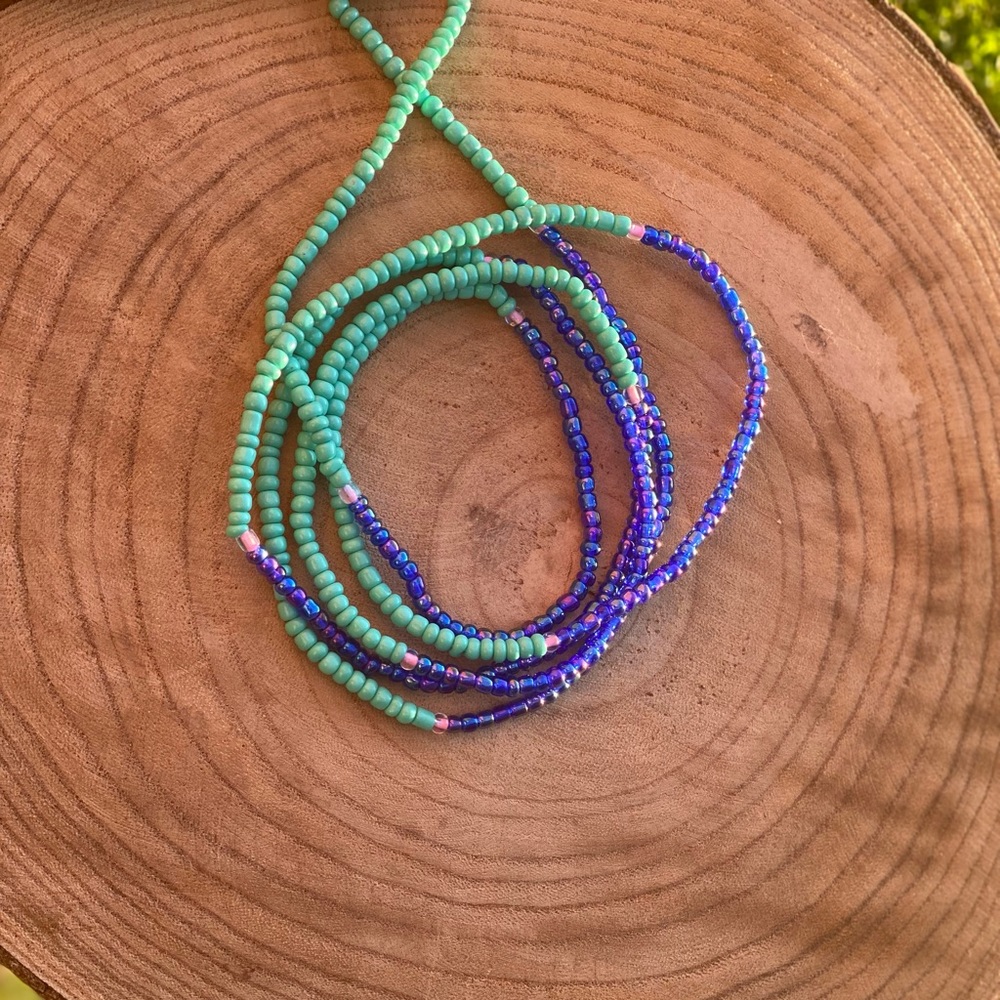Custom waist beads